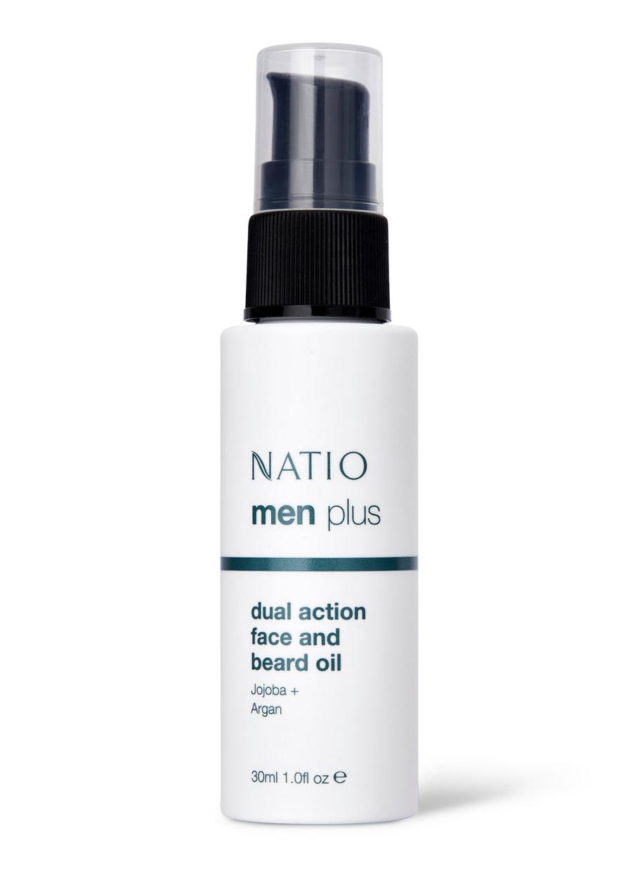Men Plus Dual Action Face And Beard Oil