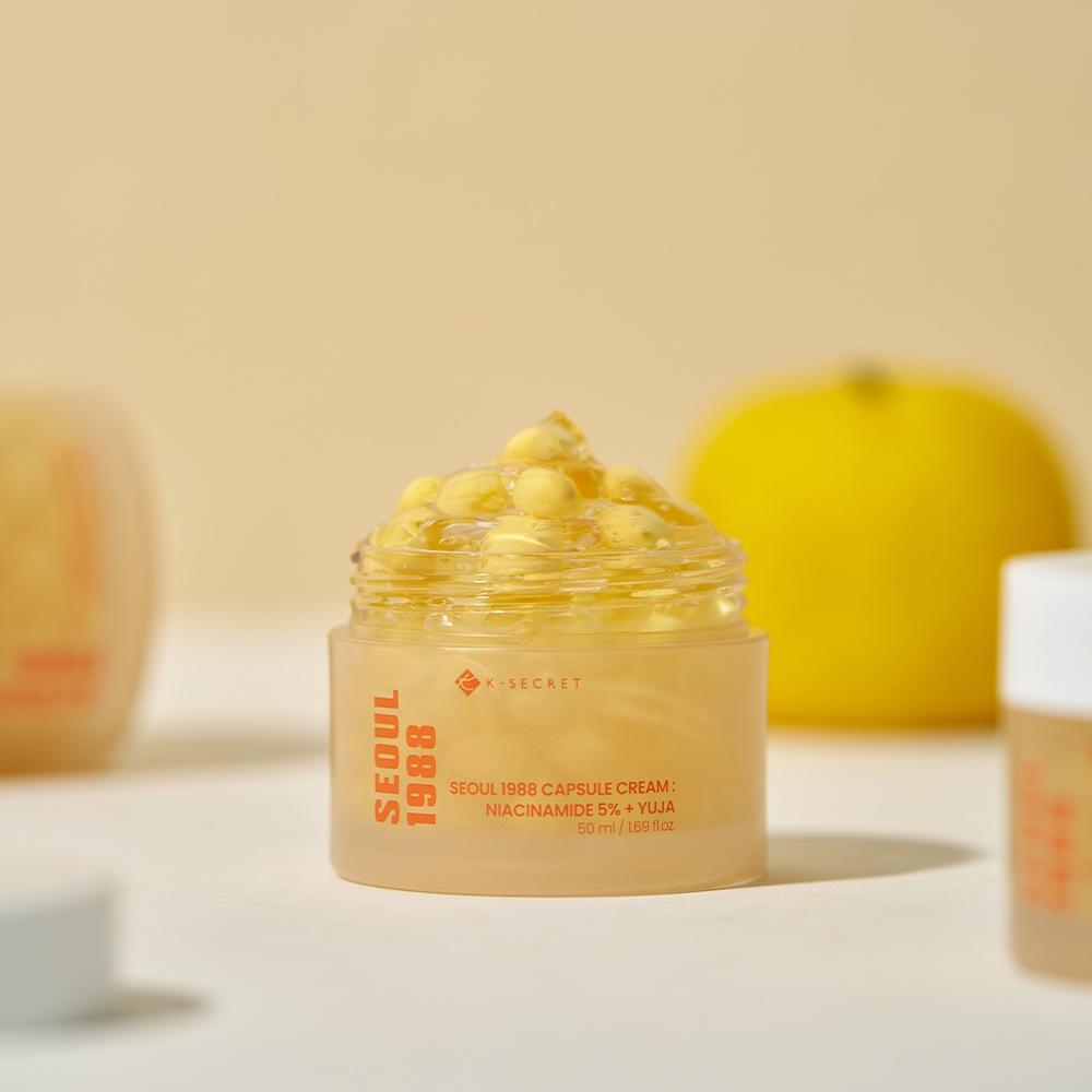 Seoul 1988 Capsule Cream : Niacinamide 5% + Yuja