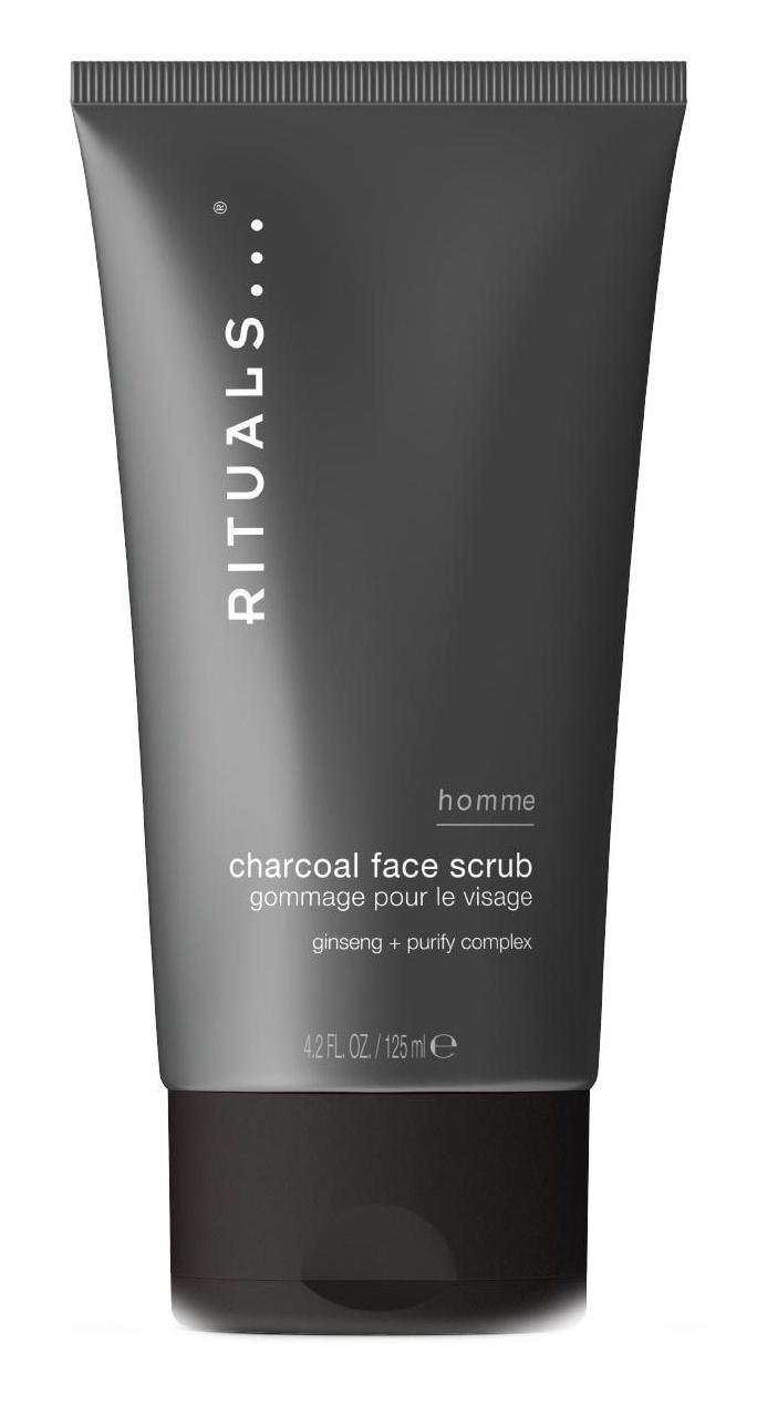 Homme Charcoal Face Scrub