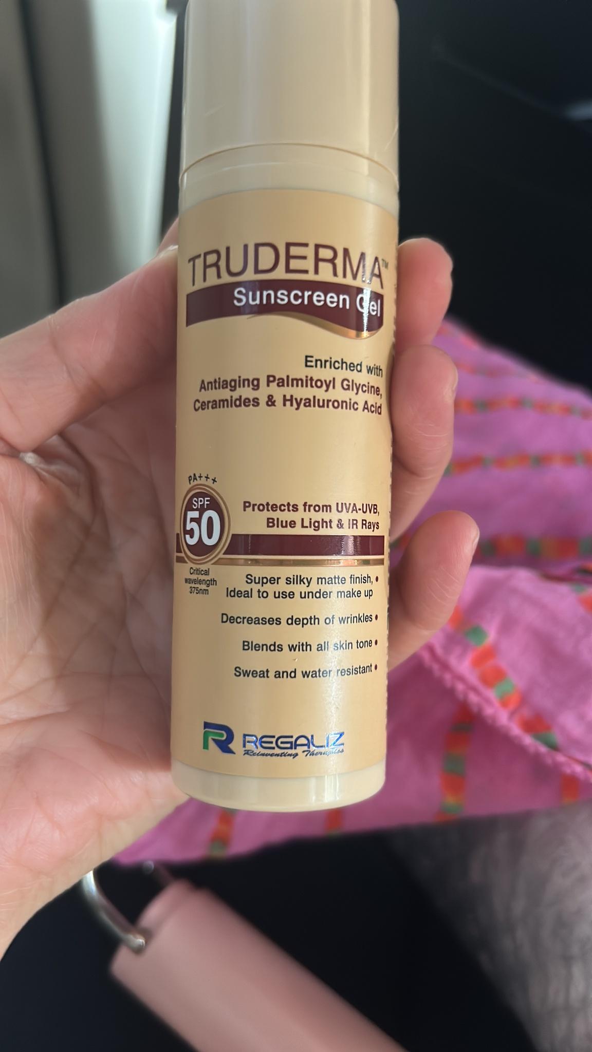 New Truderma Sunscreen