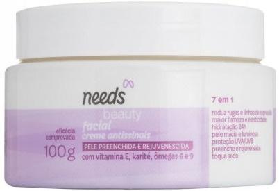 Creme Facial Antissinais Needs 7 Em 1 Com Vitamina E