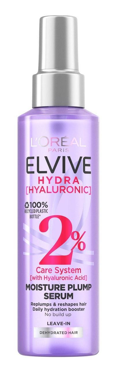 L'oreal Paris Elvive, Hair Serum, Hydra Hyaluronic Acid Spray, Anti Frizz For Dry Hair