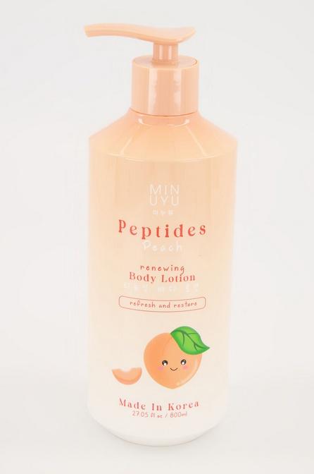 Peptides Peach Renewing Body Lotion