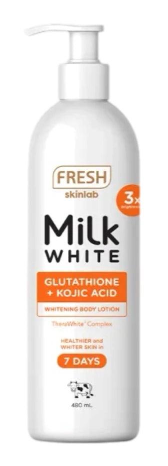 Milk White Glutathione + Kojic Acid Whitening Body Lotion