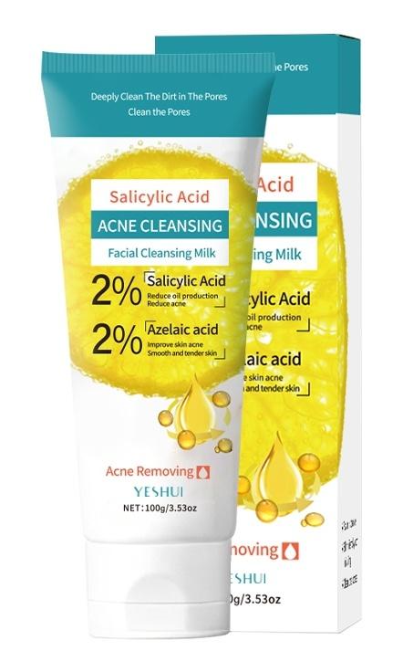 Salicylic Acid Acne Cleansing Facial Cleansing Milk