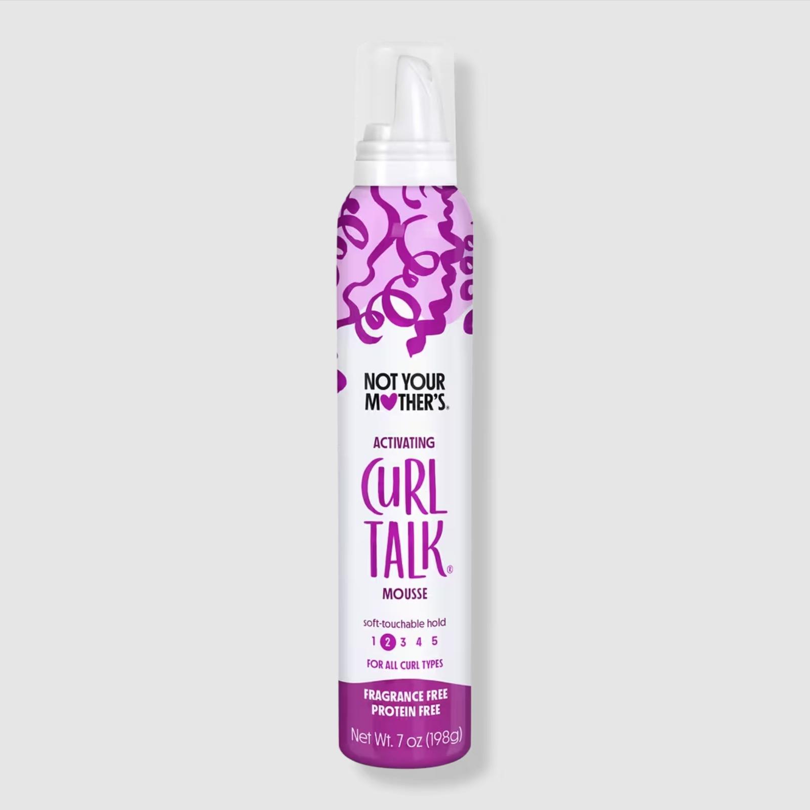 Curl Talk Fragrance & Protein Free Activating Mousse