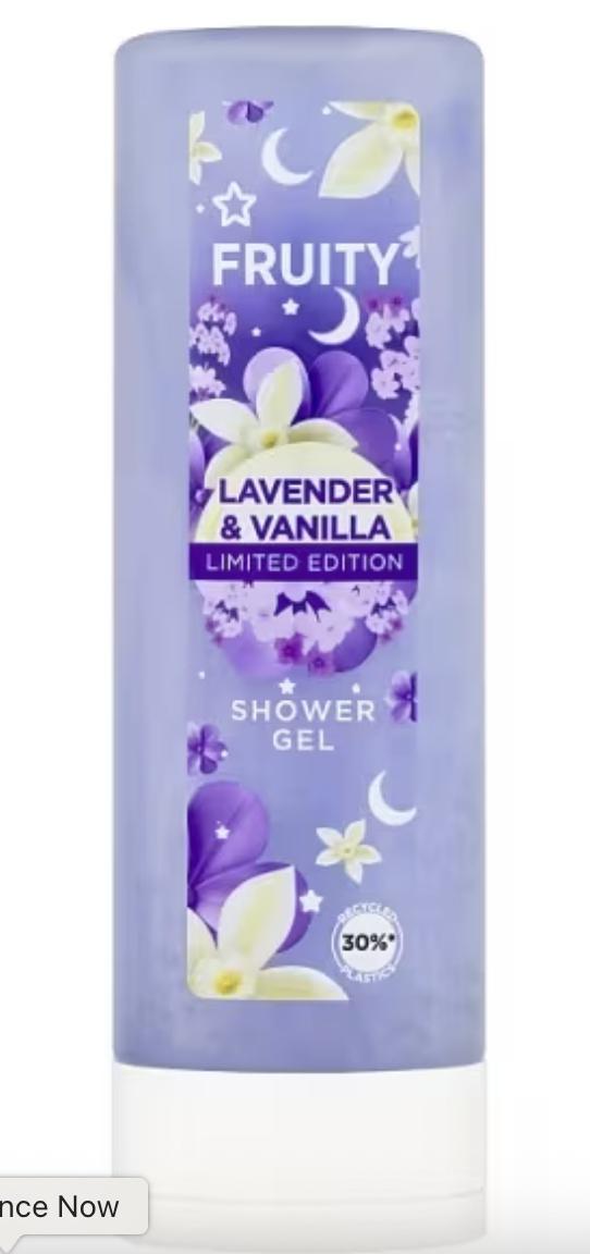 Fruity Lavender & Vanilla Shower Gel