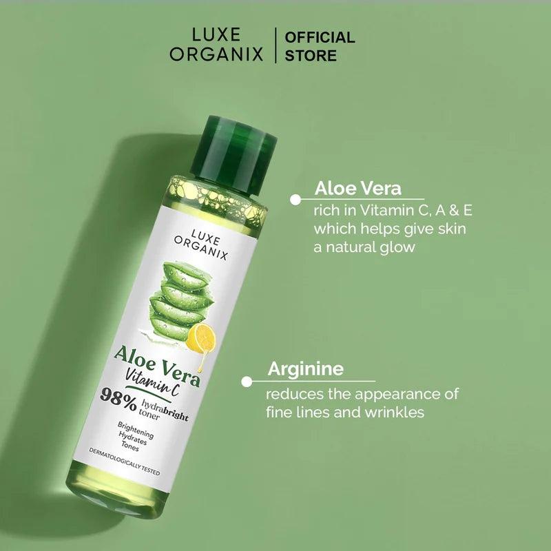 Aloe Vera 98% Vitamin C Hydrabright Toner