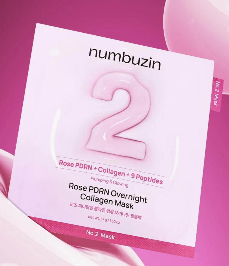 No. 2 Rose Pdrn Collagen Wrapping Overnight Film