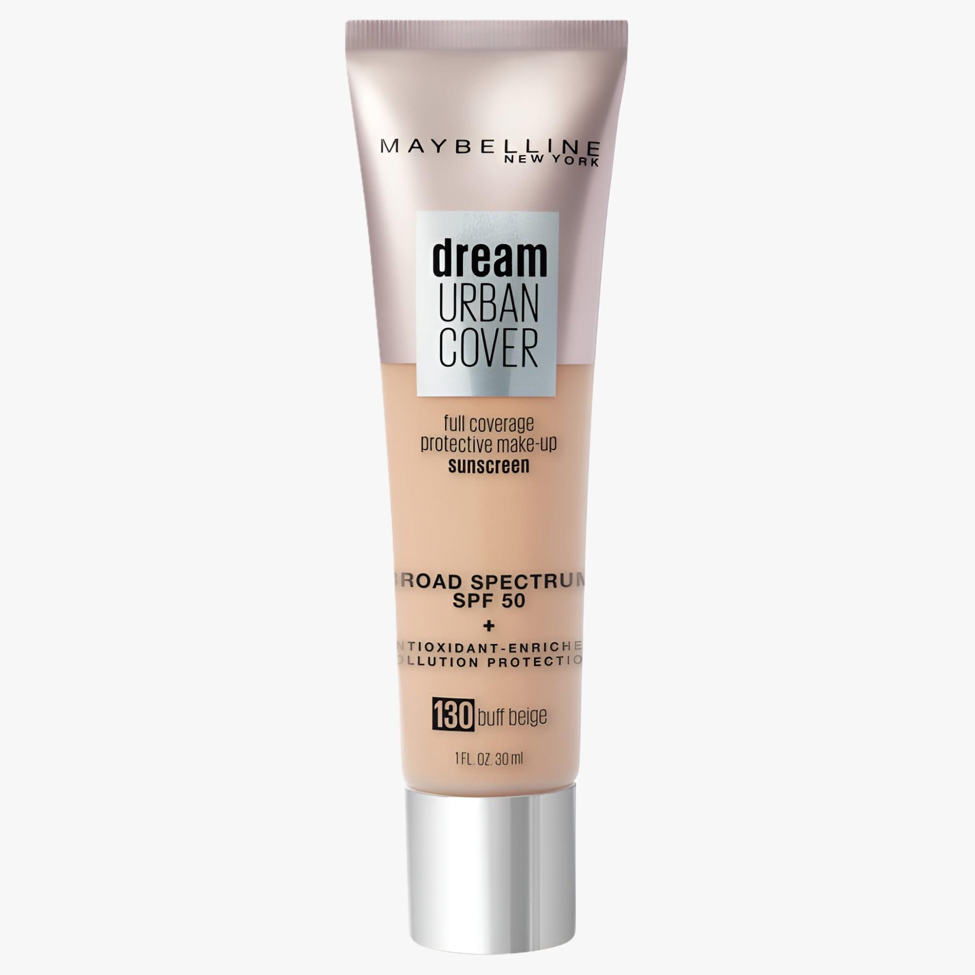 Dream Urban Cover® Flawless Coverage Foundation Makeup, SPF 50
