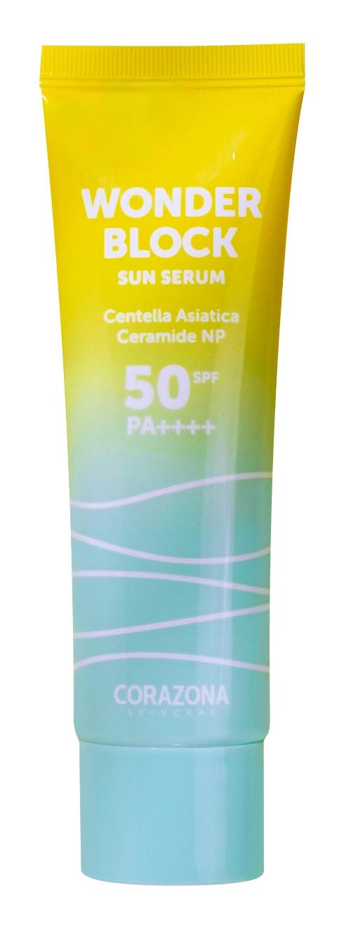 CORAZONA Skincare - Serum sunscreen Spf 50 PA++++ Wonder Block