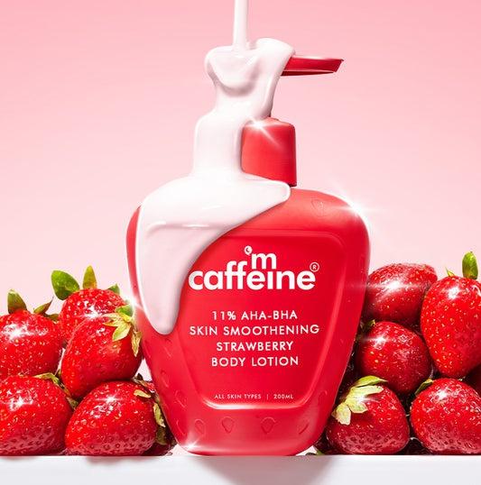 11% AHA BHA Strawberry Body Lotion