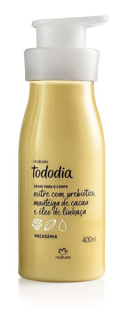 Creme Desodorante Nutritivo Para O Corpo Tododia Macadâmia