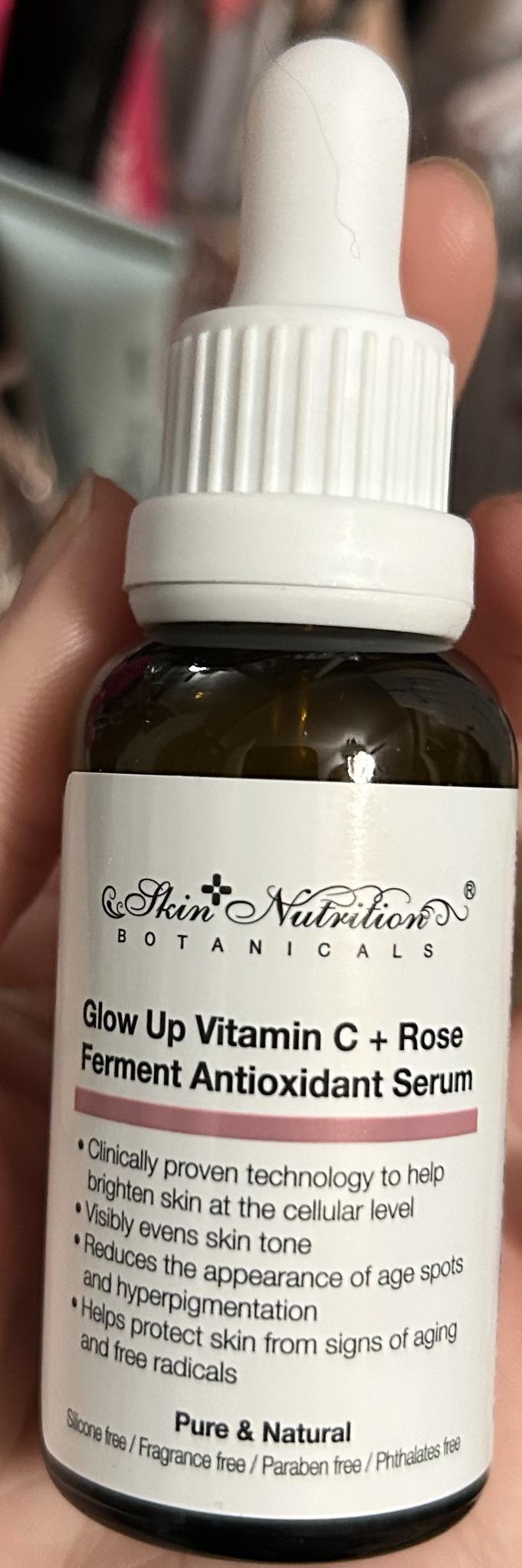 Glow Up Vitamin C + Rose Ferment Antioxidant Serum