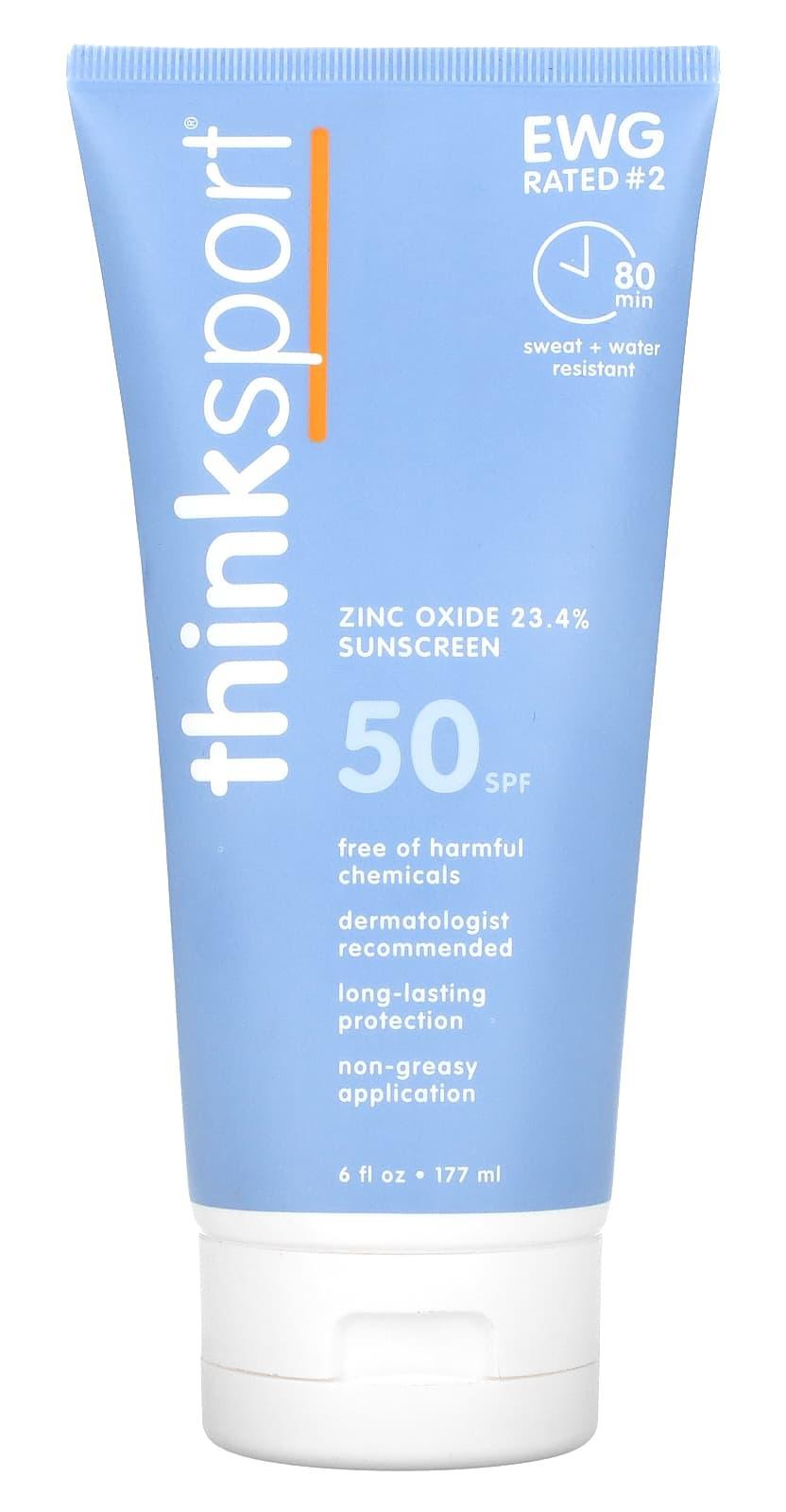 Think, Thinksport, Sunscreen, SPF 50