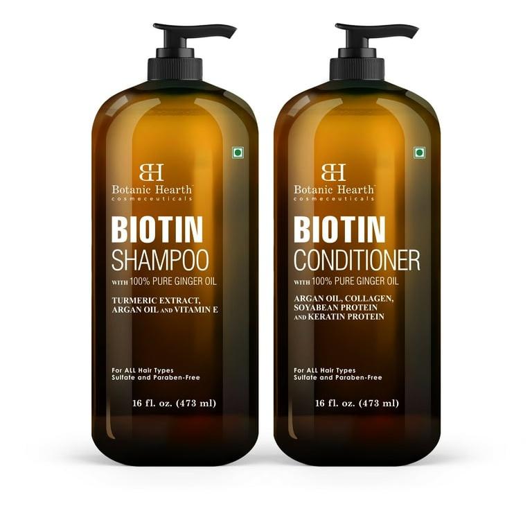 Biotin Shampoo With 100% Pure Ginger Oil