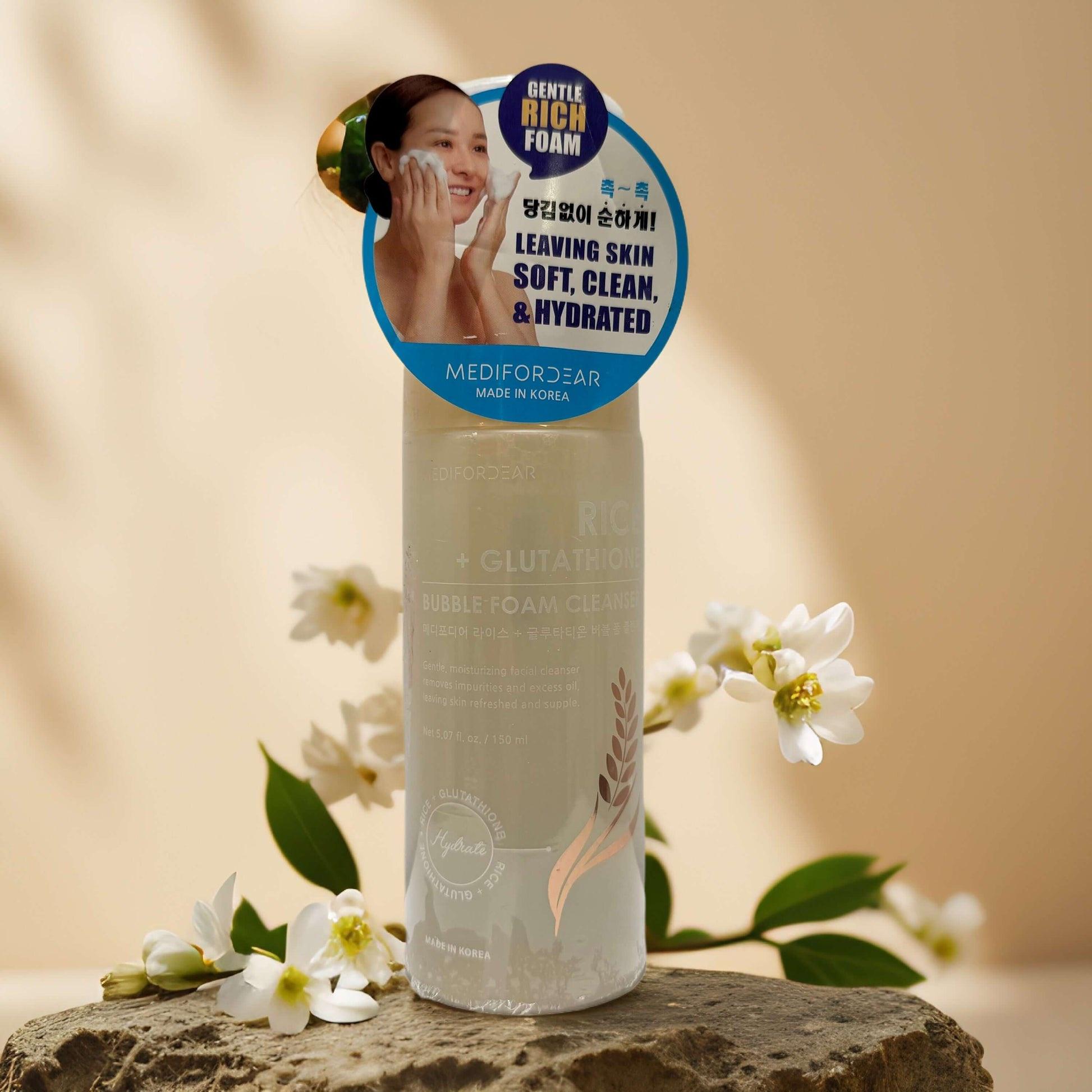 Rice + Glutathione Bubble Foam Cleanser