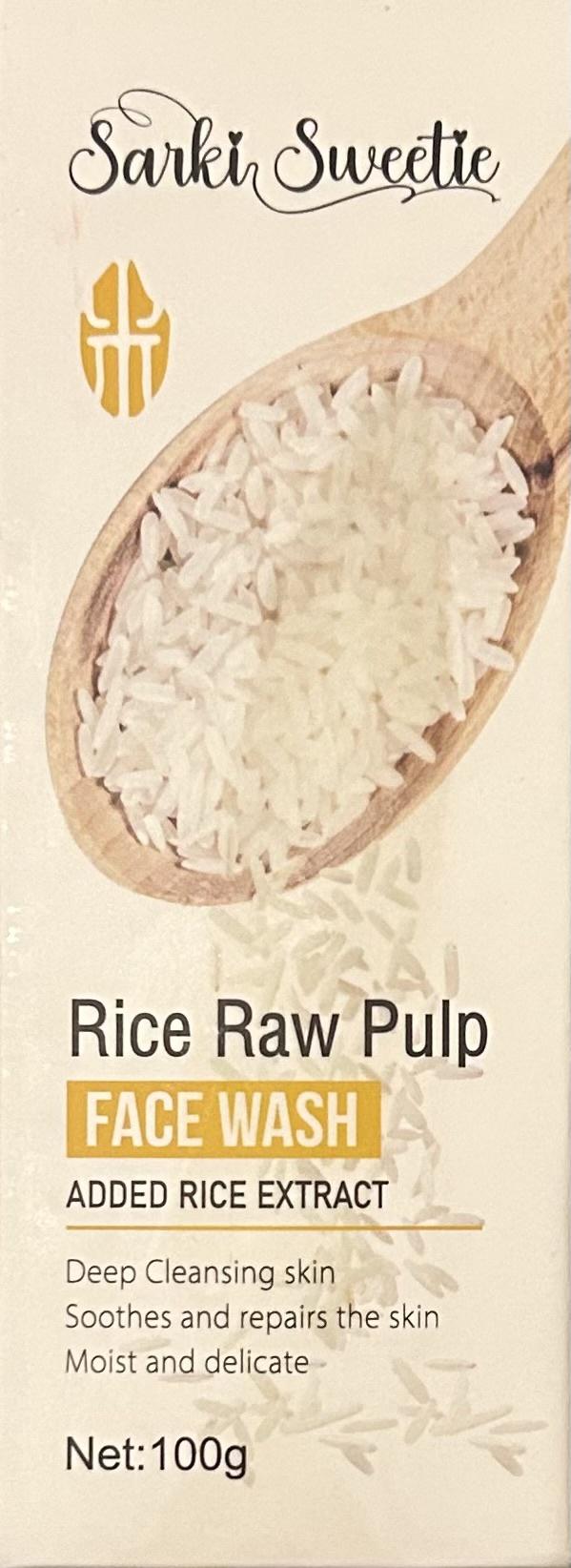 Rice Raw Pulp Face Wash