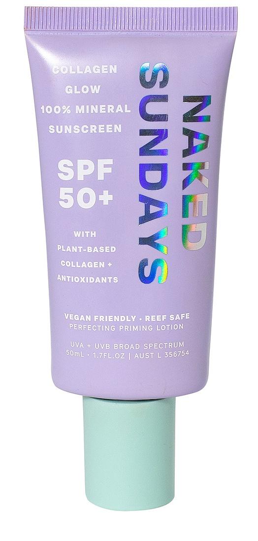 SPF50+ Collagen Glow 100% Mineral Perfecting Priming Lotion