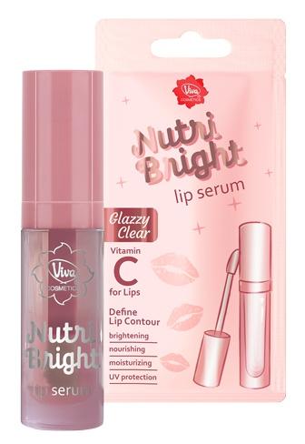 Nutri Bright Lip Serum Glazzy Clear