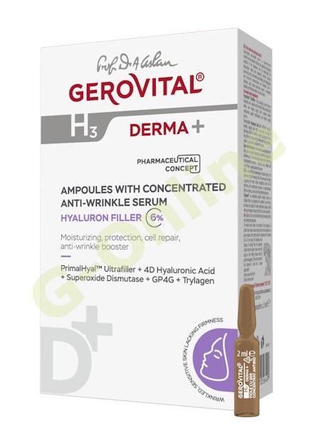 Ampoules With Concentrated Anti-wrinkle Serum Hyaluron Filler