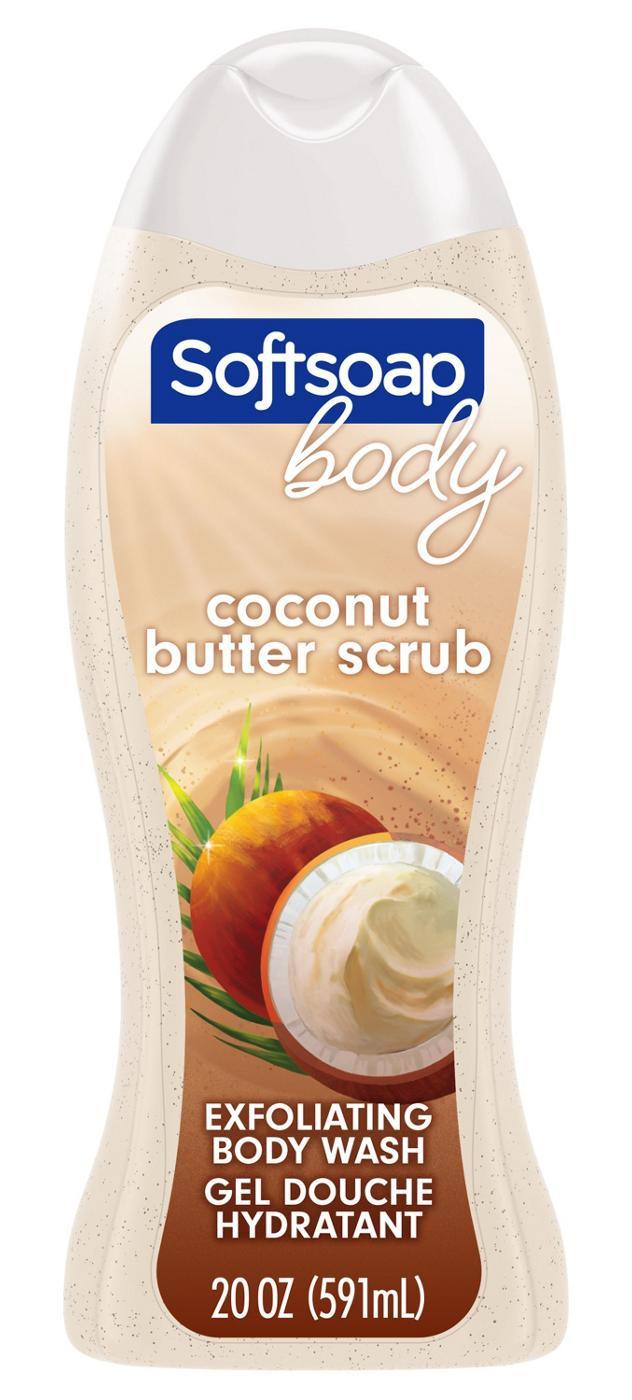 Coconut Butter Scrub Exfoliating Body Wash