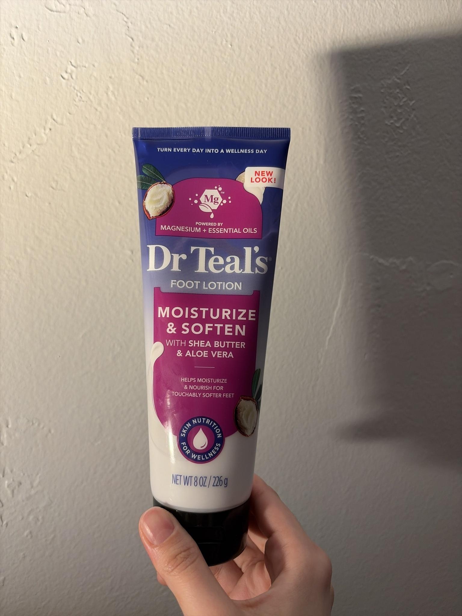 Moisturize & Soften Foot Lotion With Shea Butter & Aloe Vera