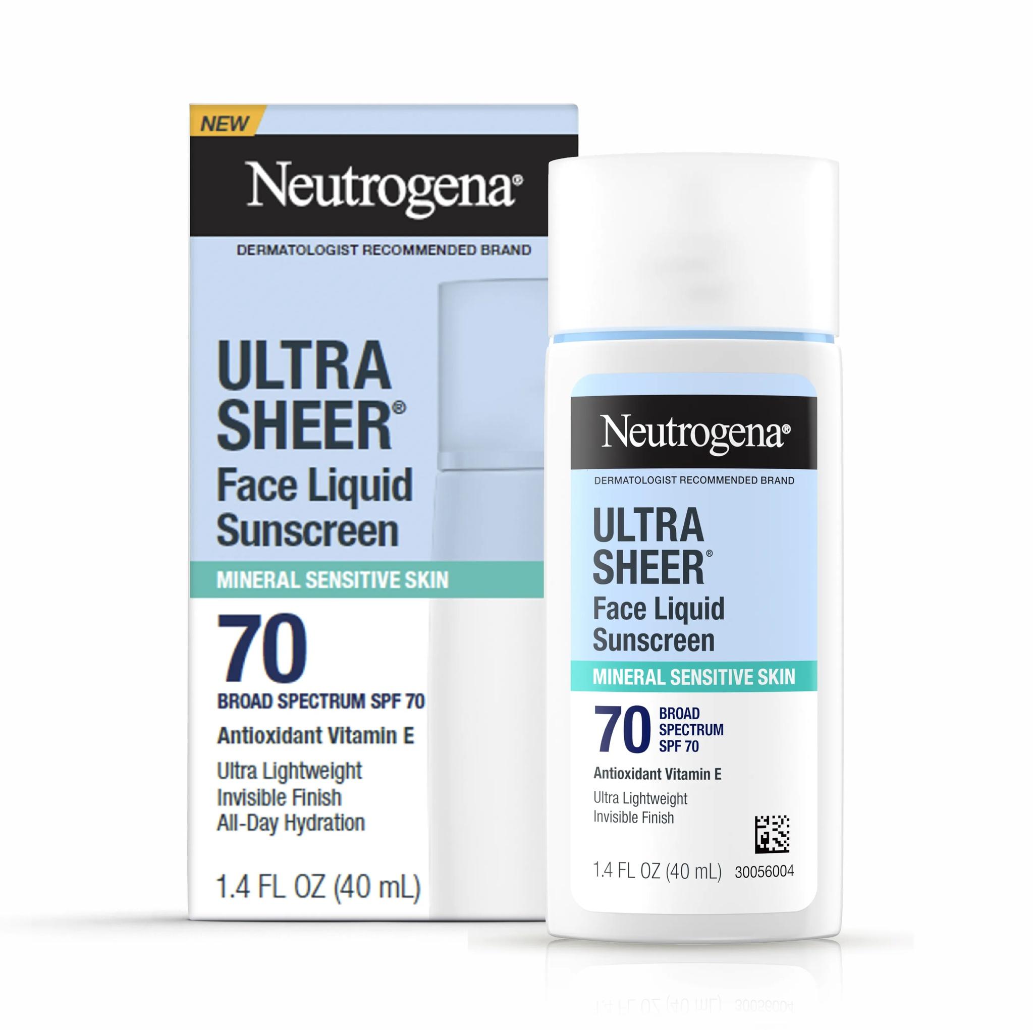 Ultra Sheer Face Liquid SPF 70 Sunscreen