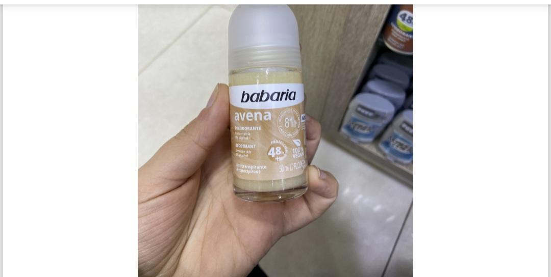 Avena (oat) Antiperspirant Roll-on.