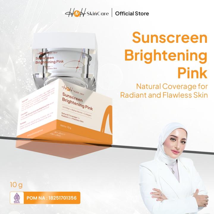 Sunscreen Brightening Pink