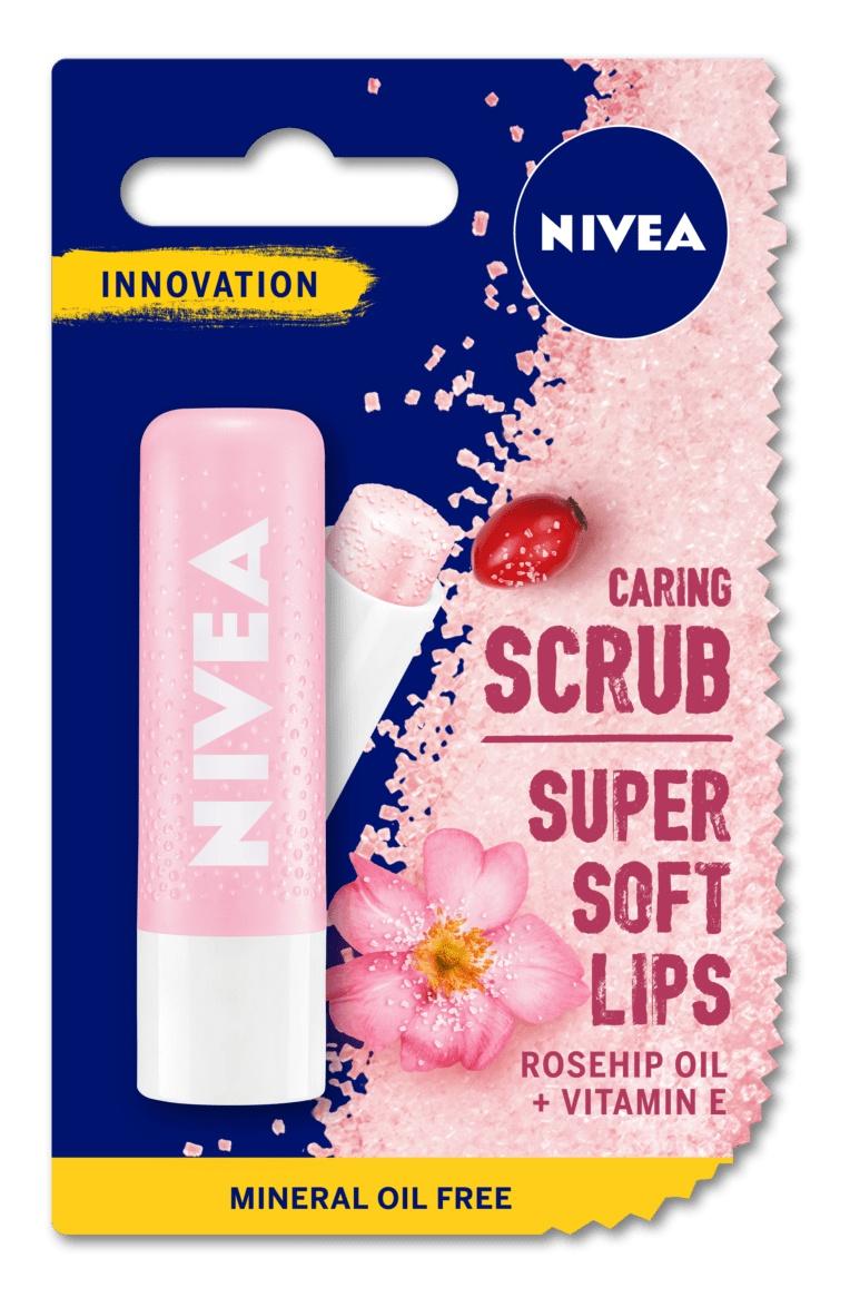 Lip Scrub Rosehip & Vitamin E Lip Balm
