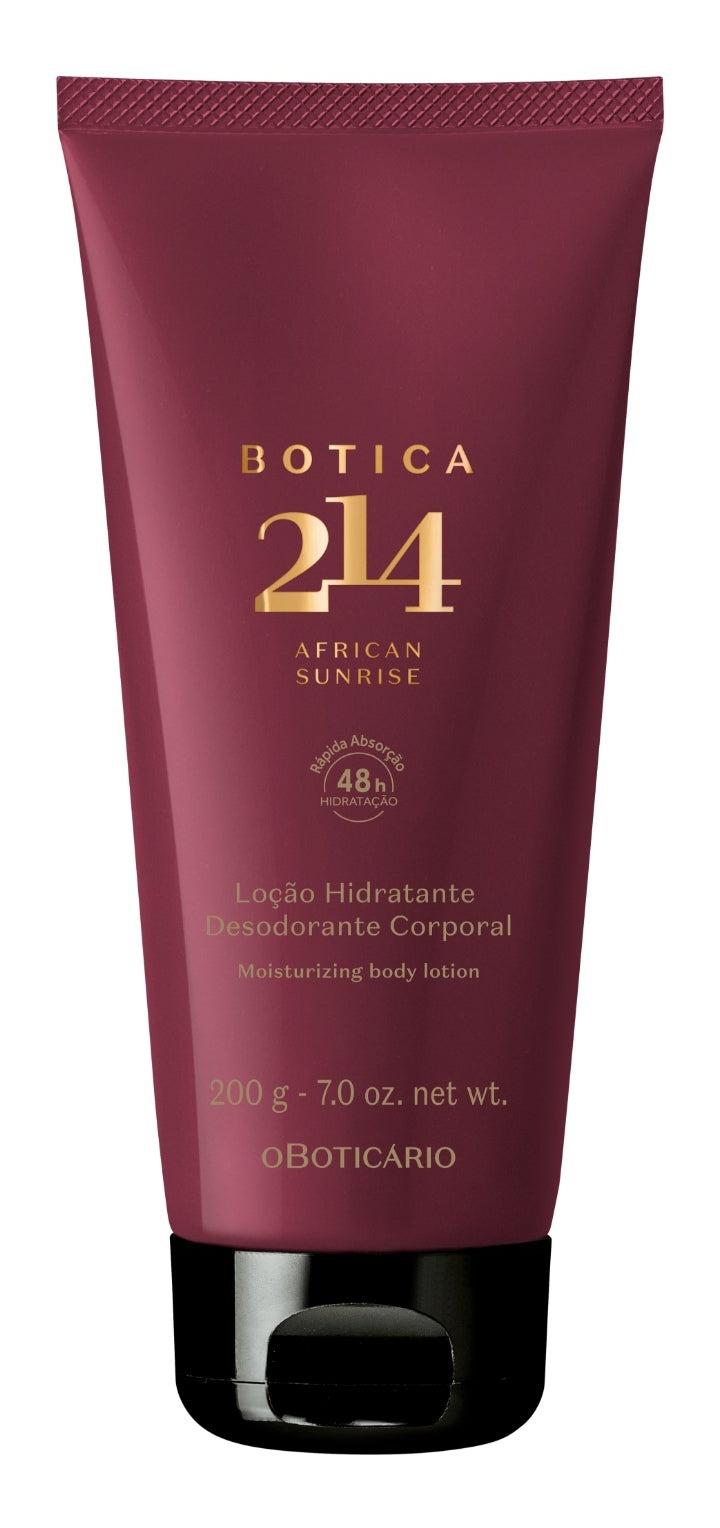 Botica 214 African Body Lotion For Men