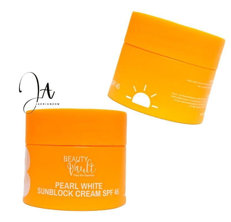 Premium Pearl White Sunblock Cream SPF 45