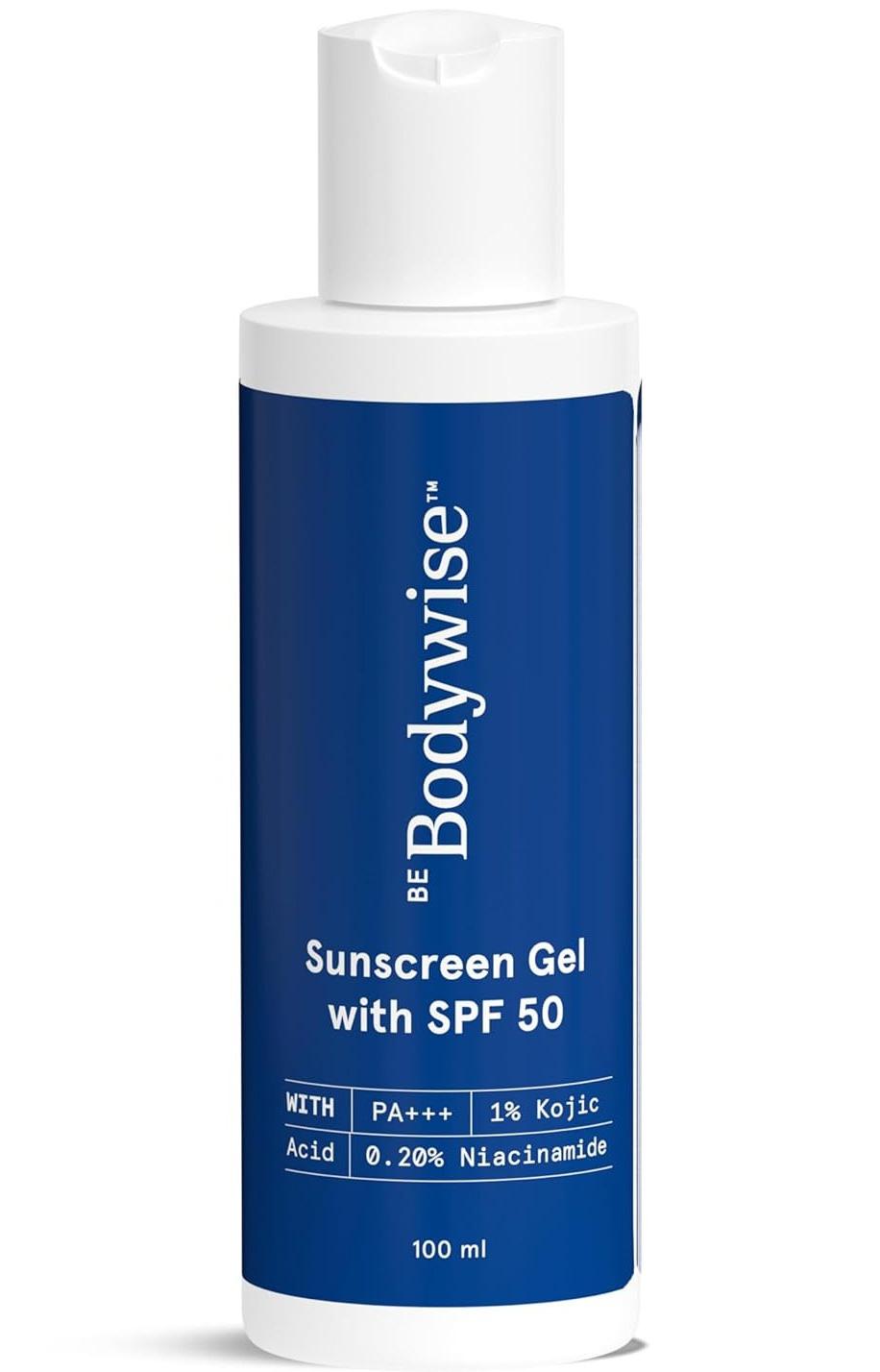 Sunscreen Gel SPF 50 With 1% Kojic Acid