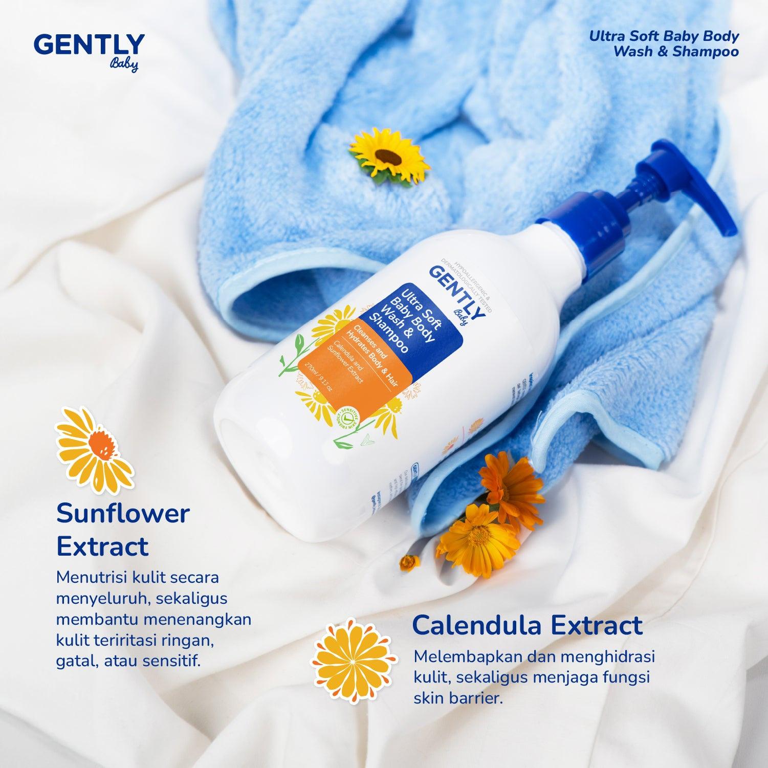 Ultra Soft Baby Body Wash & Shampoo