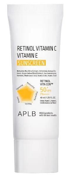 Retinol Vitamin C Vitamin E Sunscreen SPF 50+ PA++++