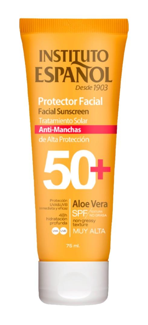 Protector Facial Antimanchas SPF50+