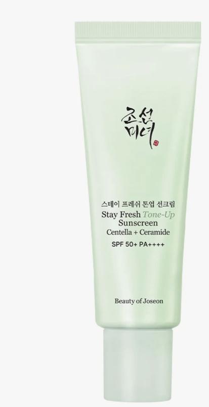 Stay Fresh Tone-up Sunscreen (green)