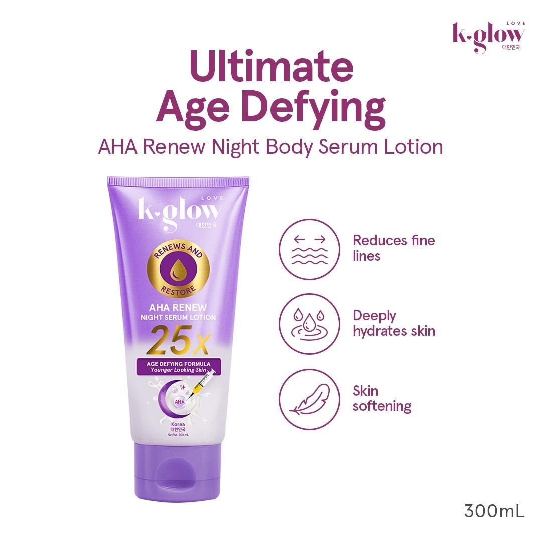 AHA Renew Night Serum Lotion