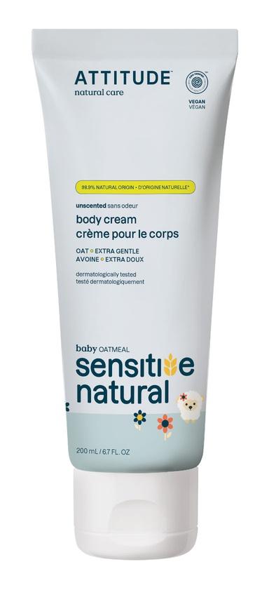 Sensitive Skin Baby Soothing Body Cream Fragrance Free