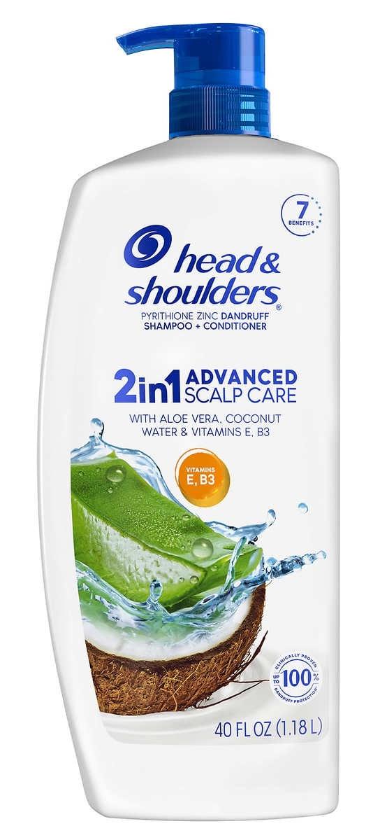 2 In 1 Advanced Scalp Care With Aloe Vera, Coconut Water & Vitamins E, B3