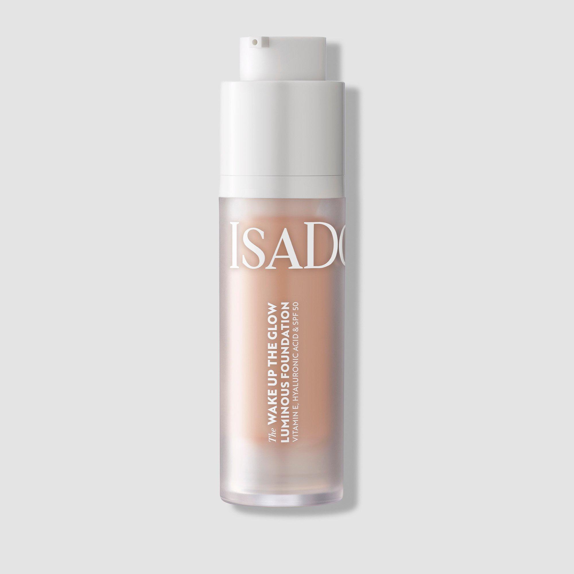 The Wake Up The Glow Luminous Foundation Infused With Hyaluronic Acid, Vitamin E, And SPF 50
