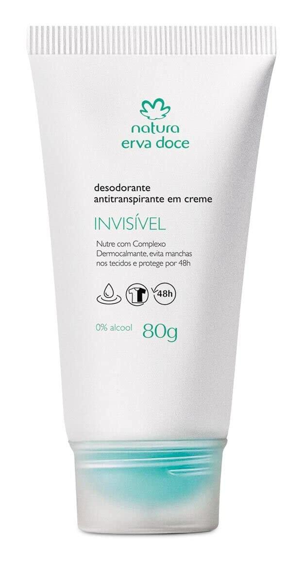 Desodorante Invisible Antitranspirante En Crema