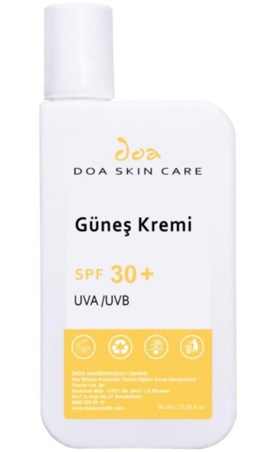 Güneş Kremi SPF 30 +