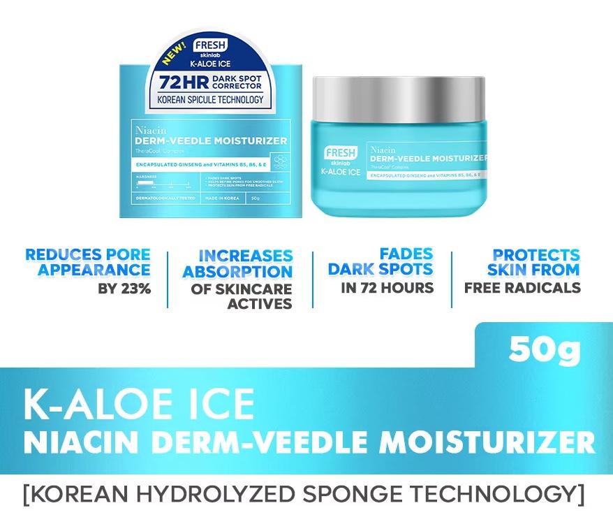 K-aloe Ice Niacin Derm-Veedle Moisturizer
