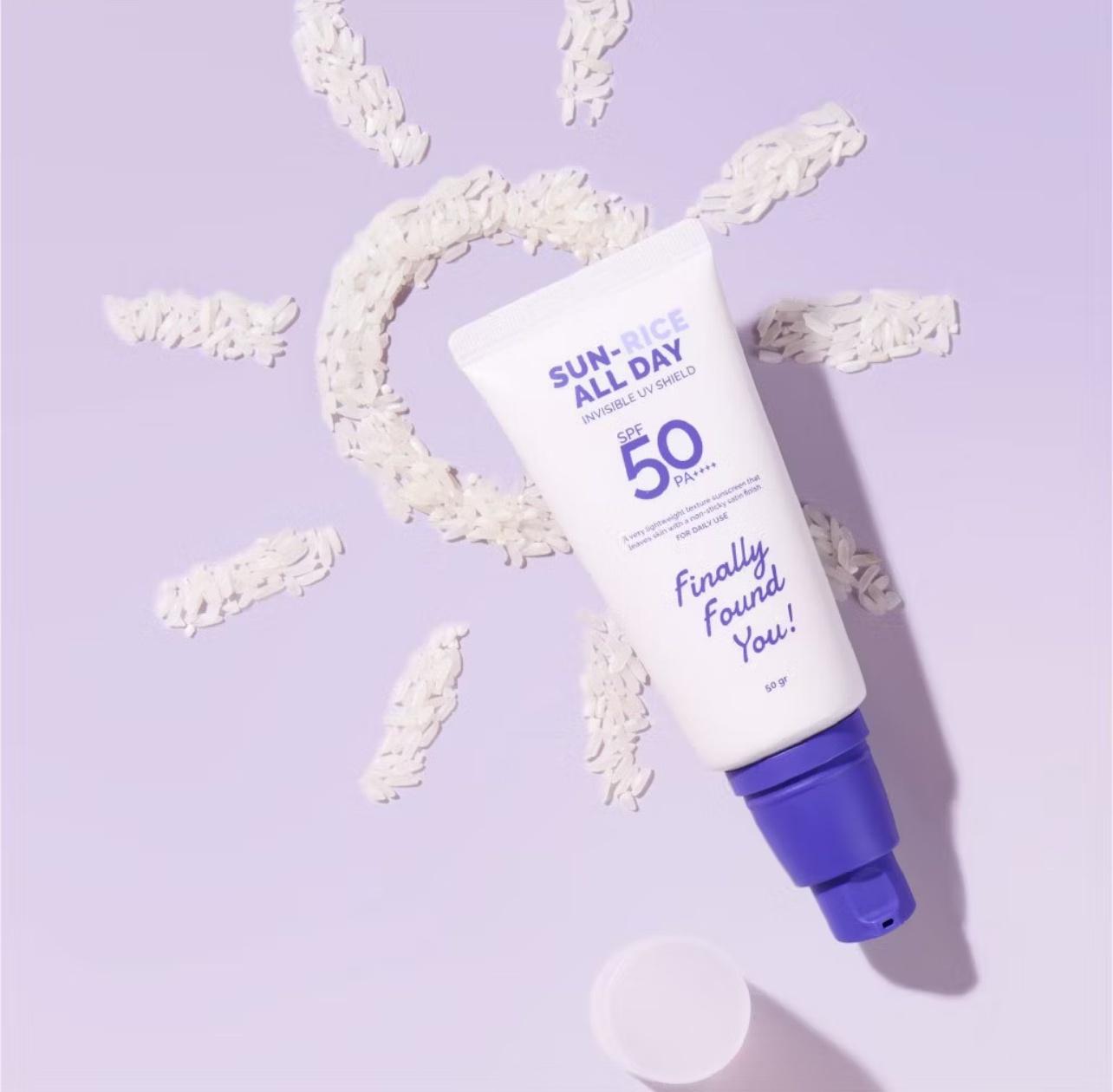 Sun Rice All Day Invisible UV Fluid SPF 50 Pa++++