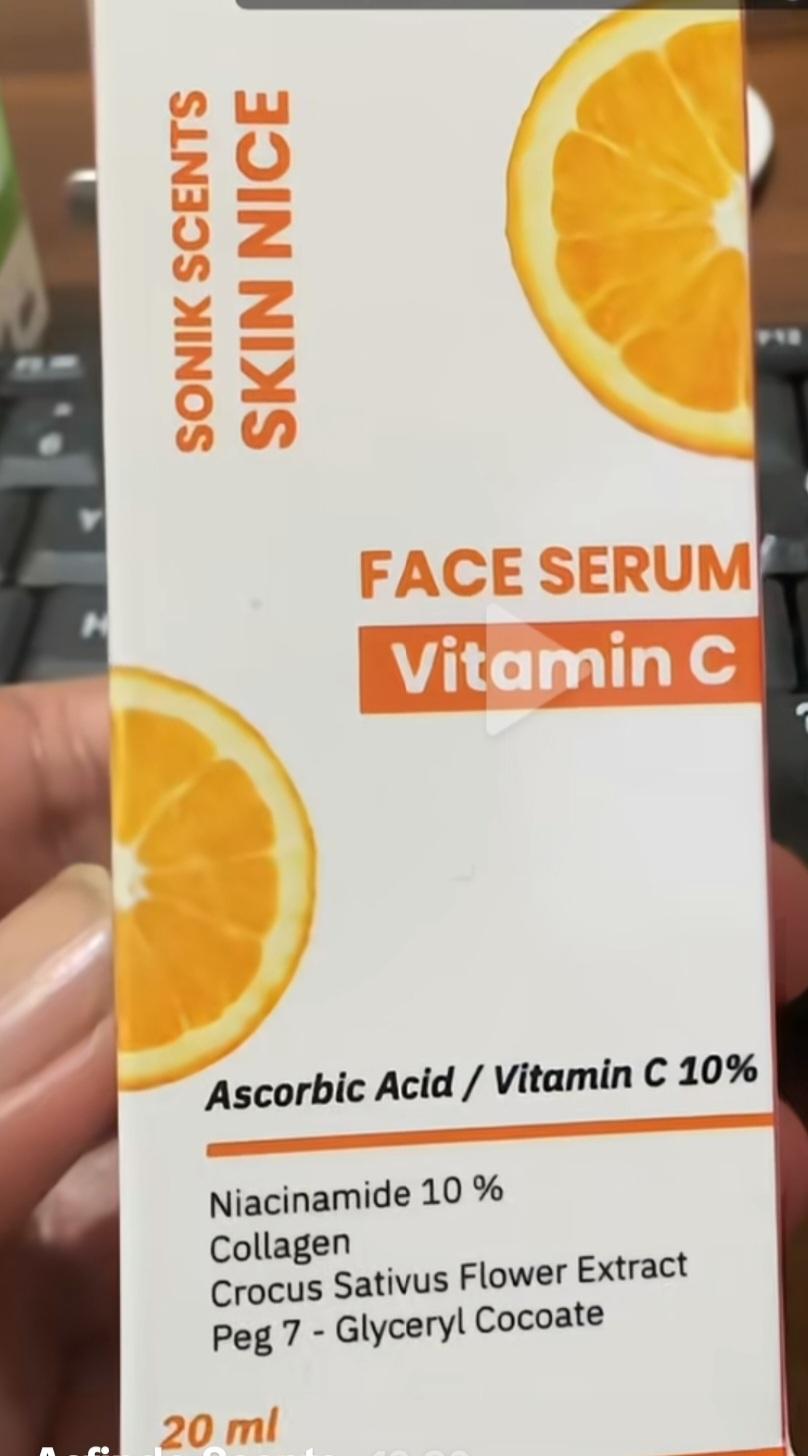 Sonic Scents Skin Nice Face Serum Vitamin C