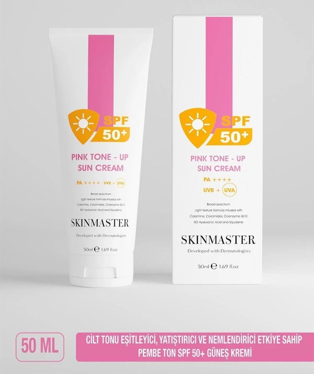 Pink Tone Up Sun Cream SPF50