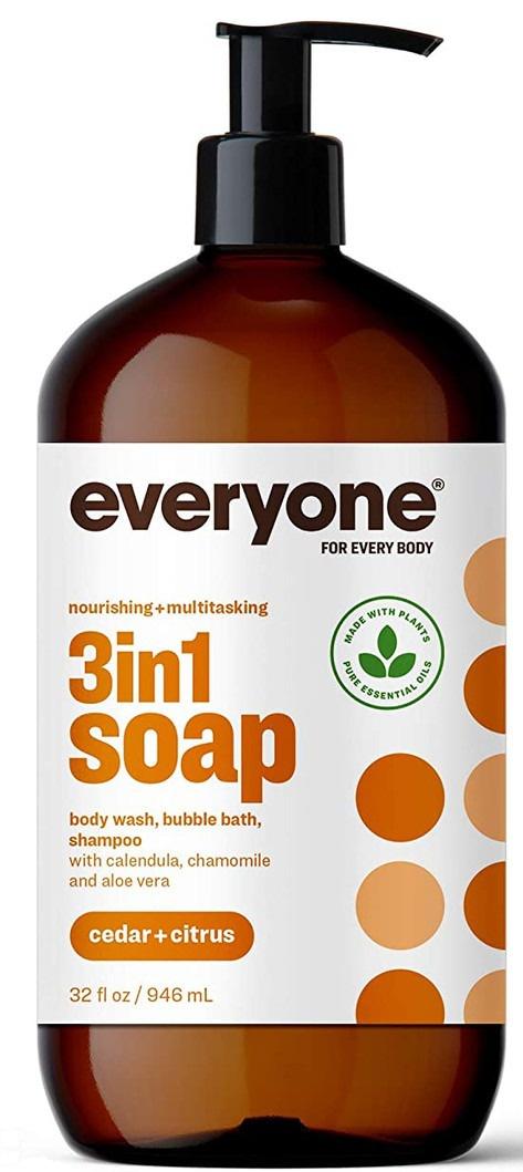3-in-1 Soap, Body Wash, Bubble Bath, Shampoo