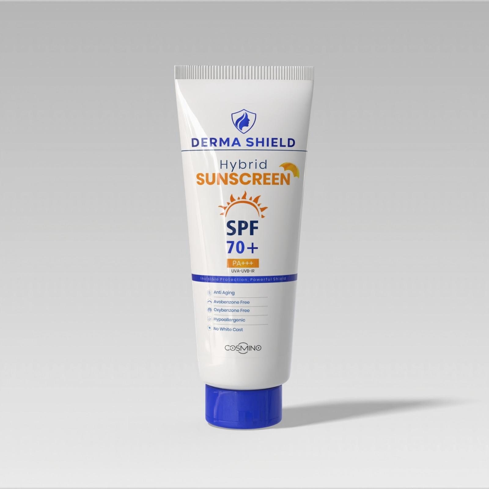 Derma Shield Hybrid Sunscreen SPF 70+